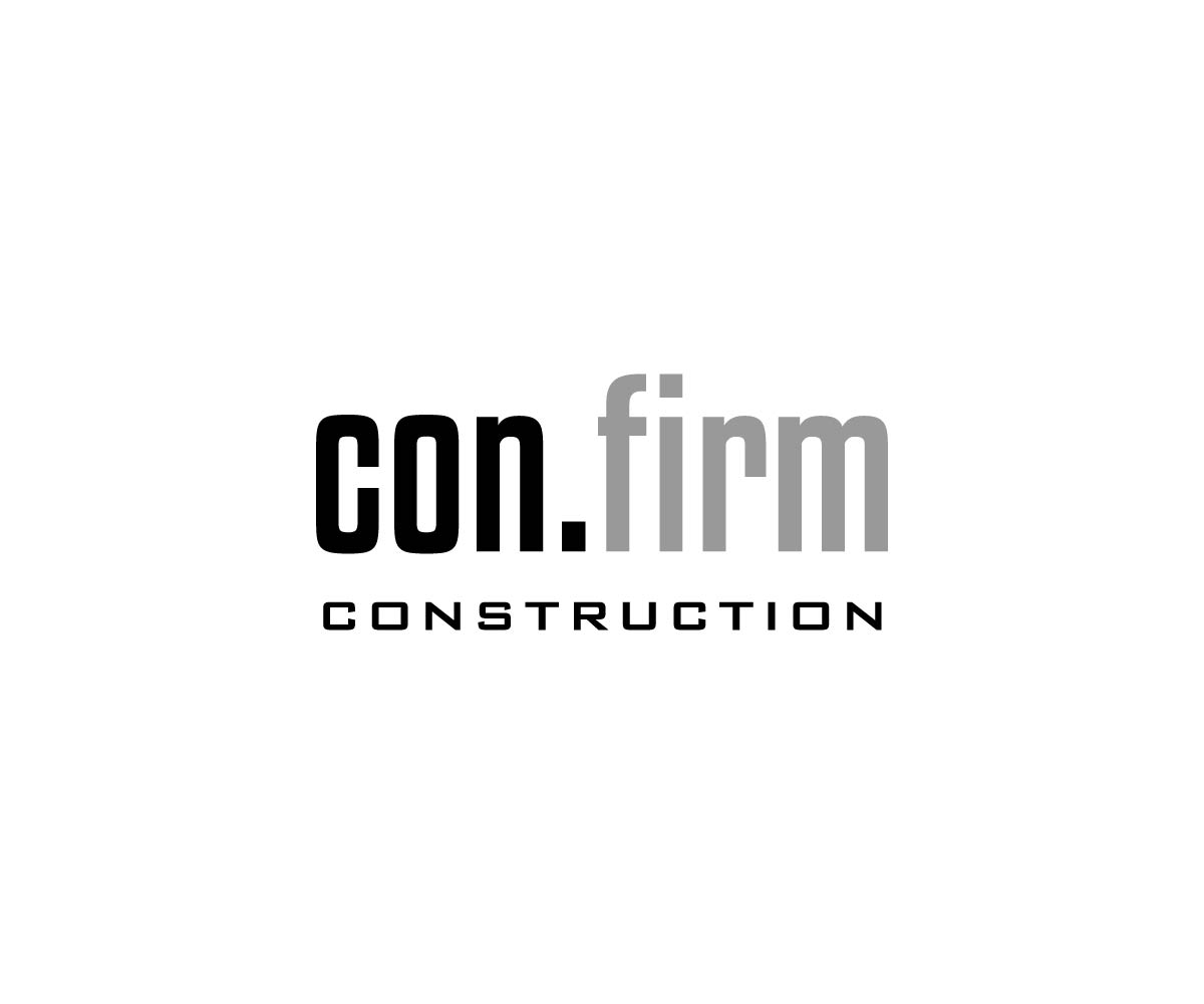 Logo Design by ghonam for Con.firm Constructions | Design #15109410