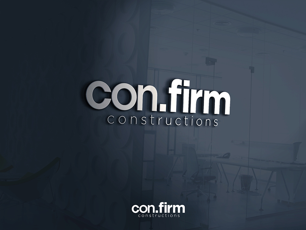 Logo-Design von Marco Rubio für Con.firm Constructions | Design #15152400