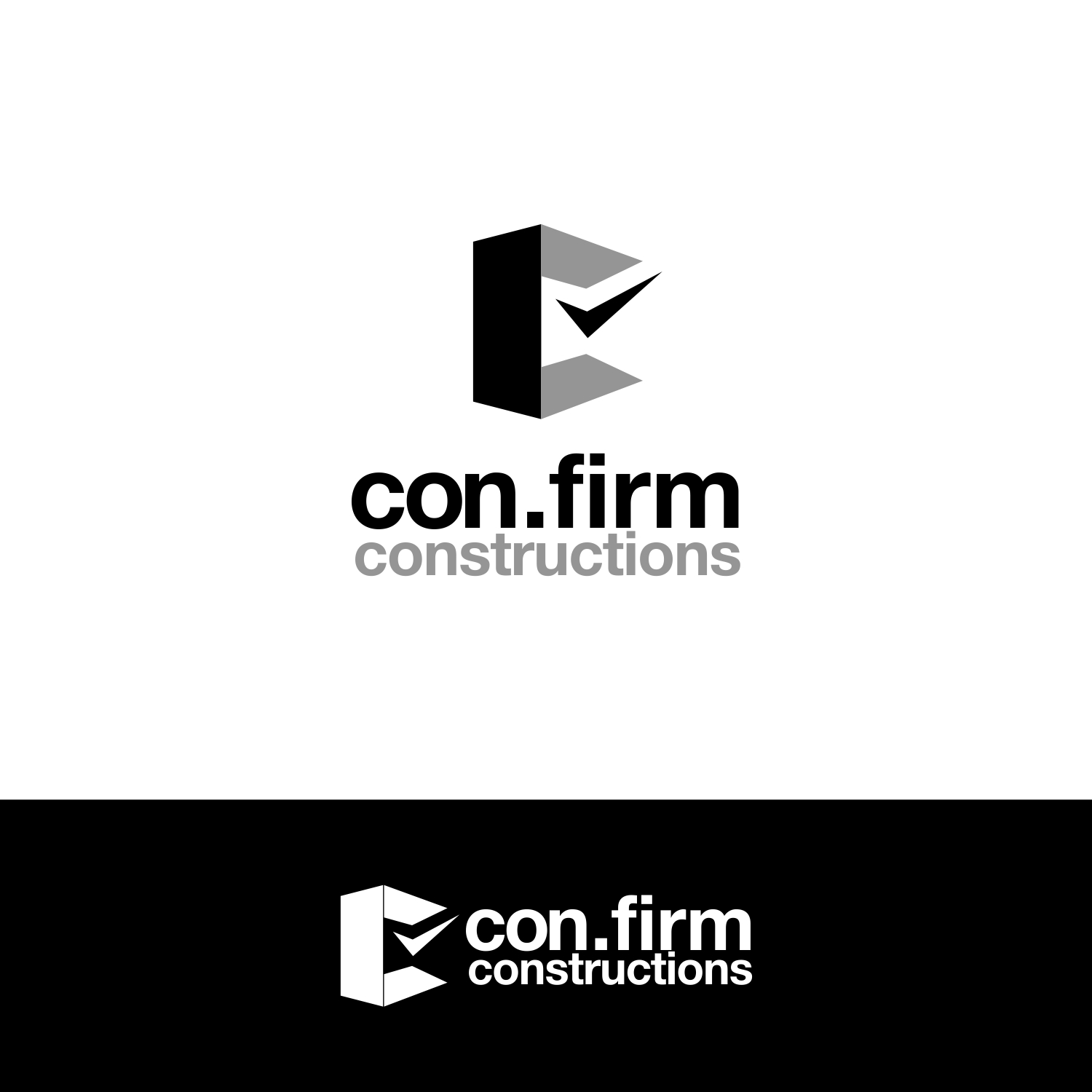 Design de Logo par manto.bjb pour Con.firm Constructions | Design #15129243