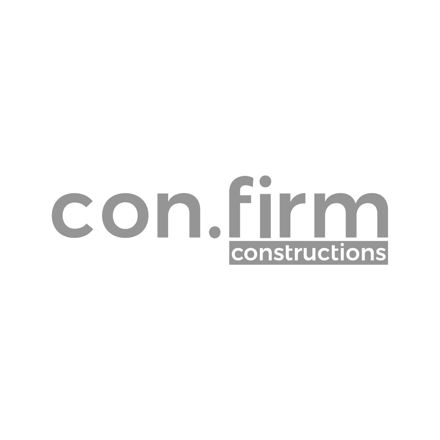 Design de Logo par CK Studio pour Con.firm Constructions | Design #15091474