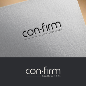 Logo-Design von yhutomo für Con.firm Constructions | Design: #15102839