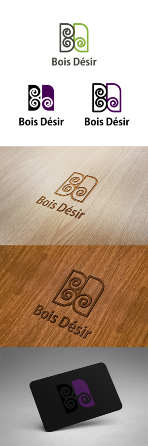 Logo Design by anshtoyj for Bois Désir | Design #14993584