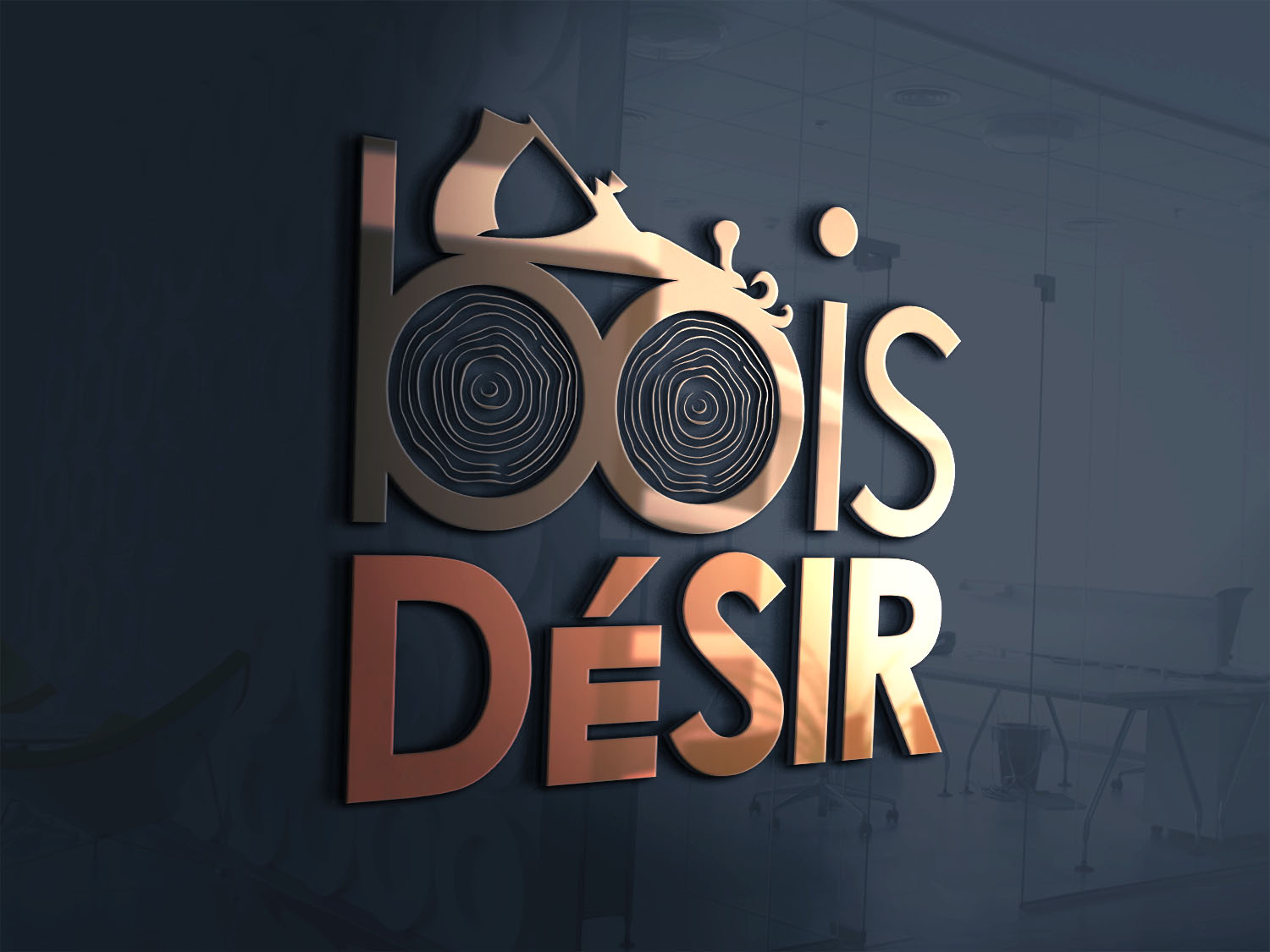Logo Design by Khalik for Bois Désir | Design #15011126