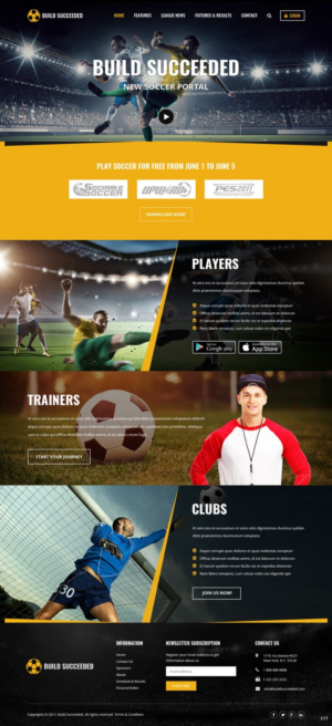 Landing Page Design by pb for BuildSucceeded | Design: #14990669