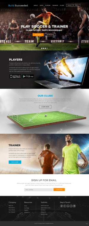 Landing Page Design by pb for BuildSucceeded | Design: #14990671