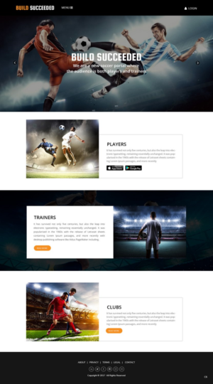 Landing Page Design by pb for BuildSucceeded | Design: #14990672