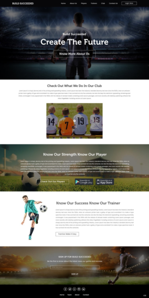 Landing Page Design by pb for BuildSucceeded | Design: #14990677