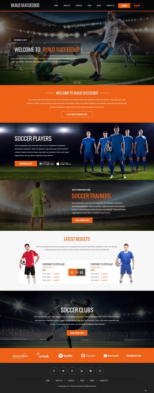 Landing Page Design by pb for BuildSucceeded | Design: #14990678