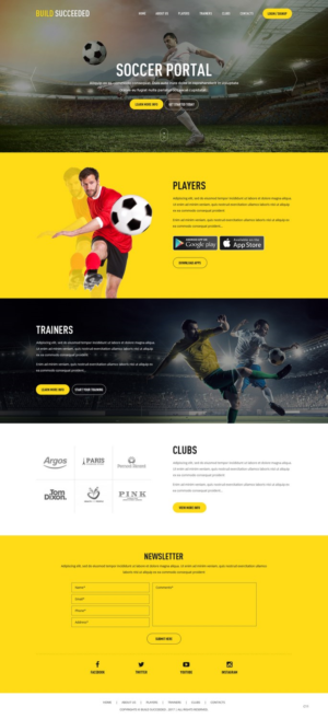 Landing Page Design by pb for BuildSucceeded | Design: #14990679