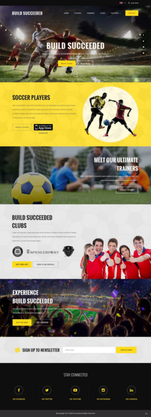 Landing Page Design by pb for BuildSucceeded | Design: #14990690