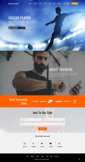 Landing Page Design by pb for BuildSucceeded | Design: #14990692