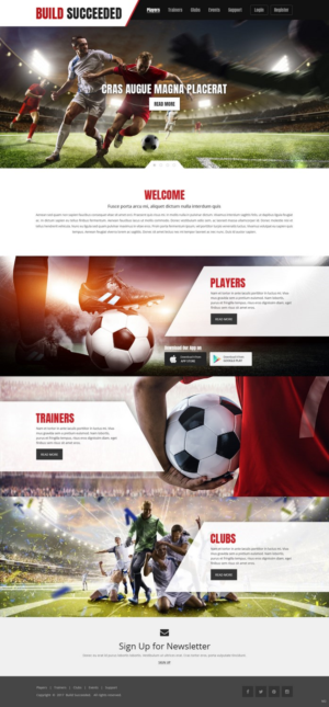 Landing Page Design by pb for BuildSucceeded | Design: #15001184