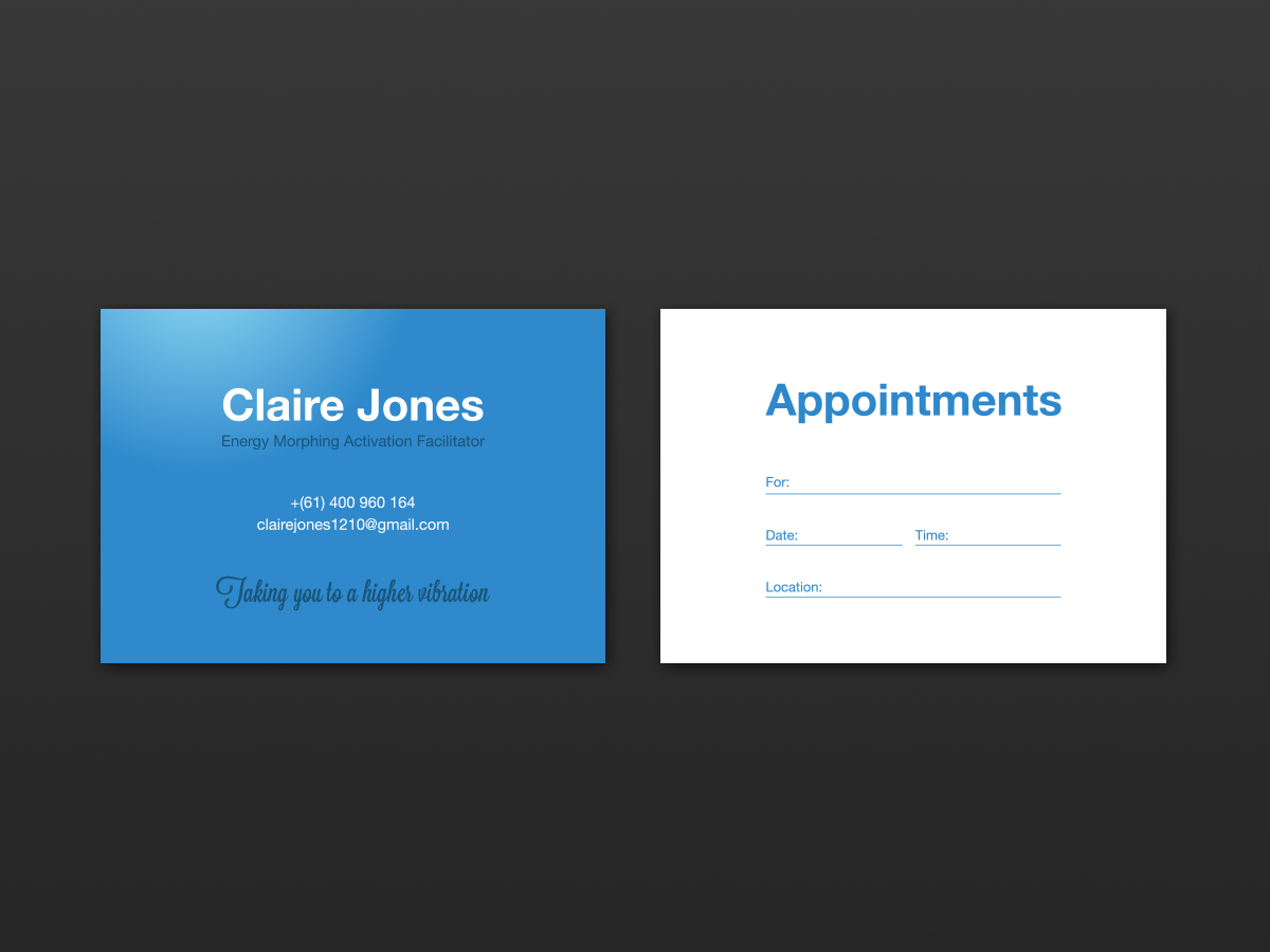 Business Card Design by AdrianH for this project | Design #2570794