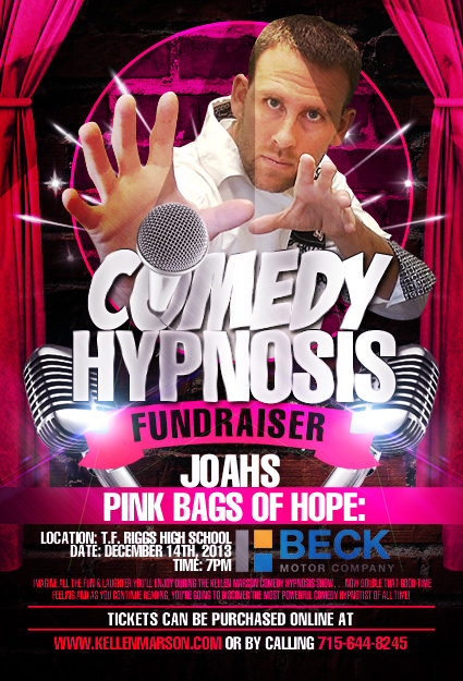 Poster Design by One Day Graphics for The Outrageous Hypnotist | Design: #2580434