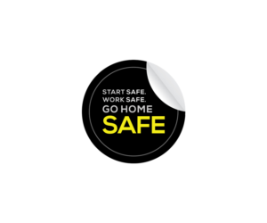 Start Safe. Work Safe. Go Home Safe. | Logo Design by Gridline Concepts