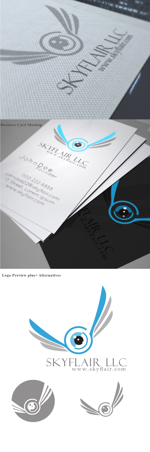 Logo-Design von criostudios für SkyFlair LLC | Design #15021593