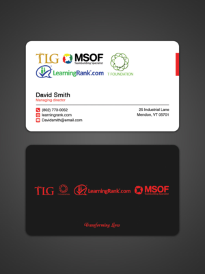 Business Card Design by Sandaruwan for this project | Design #14991669