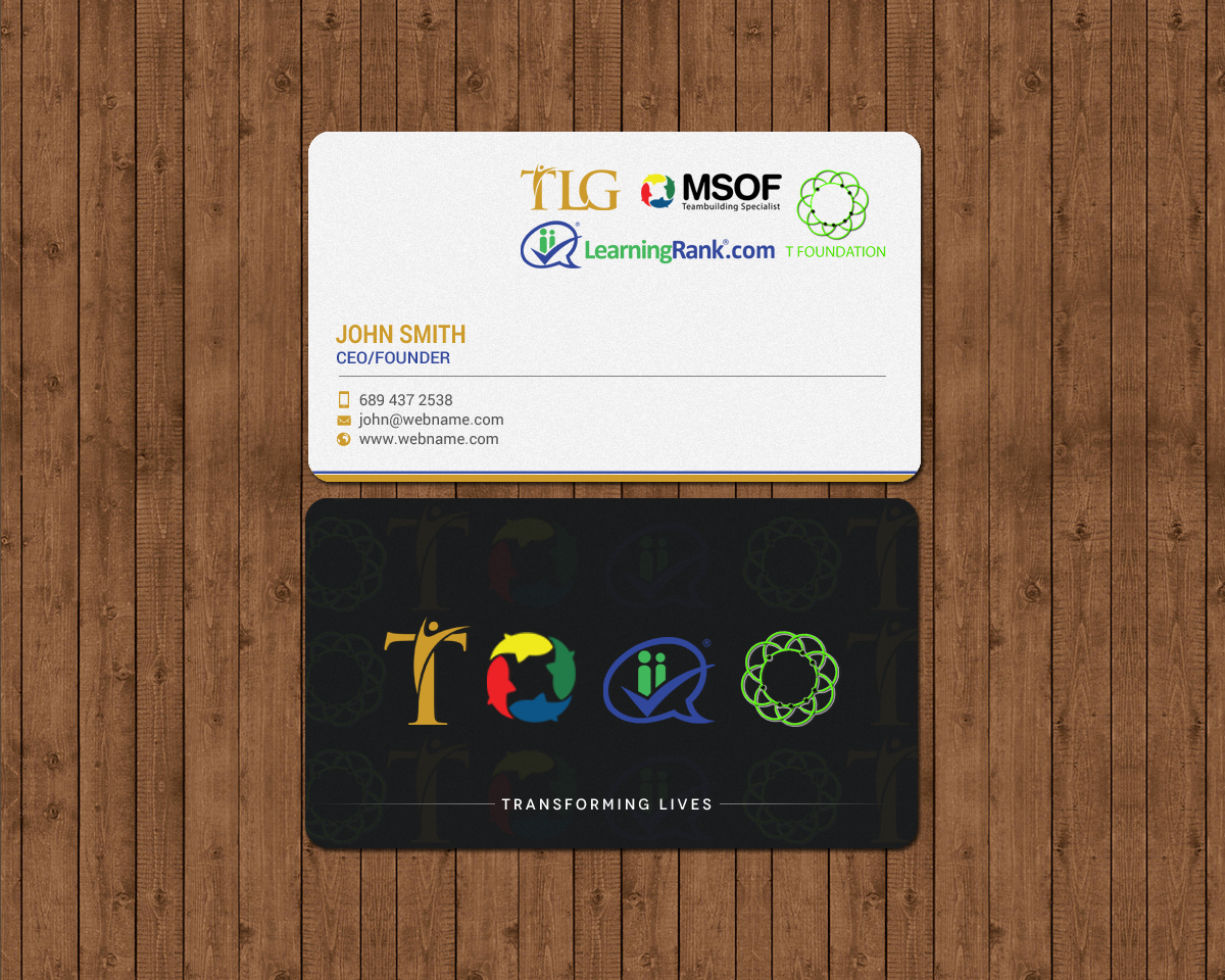 Business Card Design by chandrayaan.creative for this project | Design #14999014