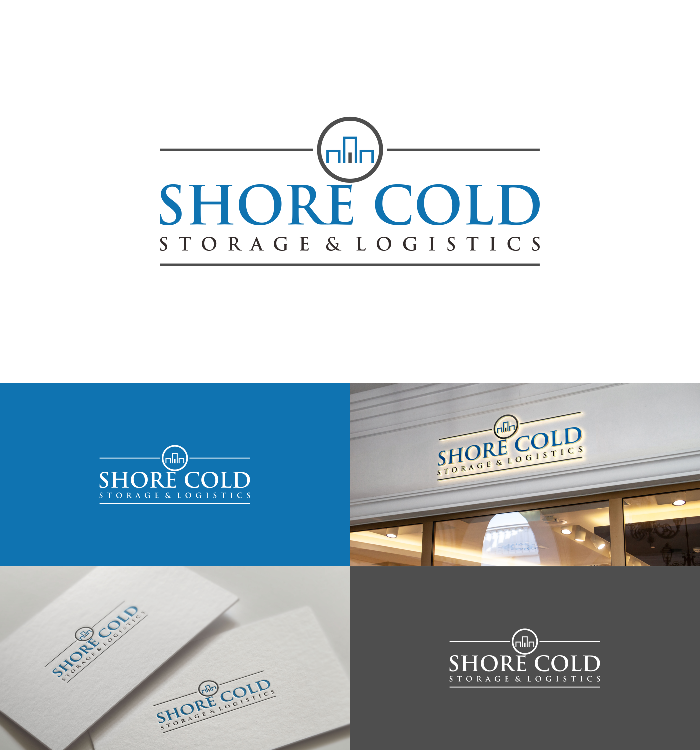 Diseño de Logo por Tukang Angon Kebo para Shore Cold Storage & Logistics Inc. | Diseño #15164675