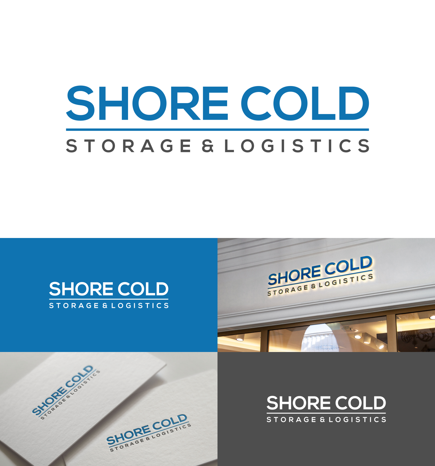 Logo Design by Tukang Angon Kebo for Shore Cold Storage & Logistics Inc. | Design #15164678