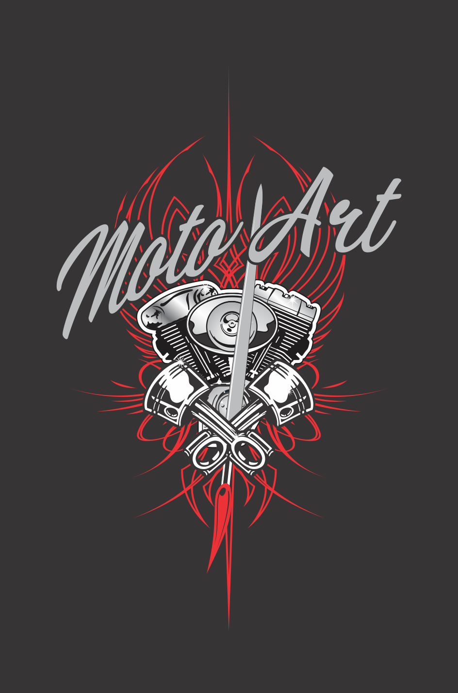 Logo Design by powerkamak for MotoArt | Design #15130901