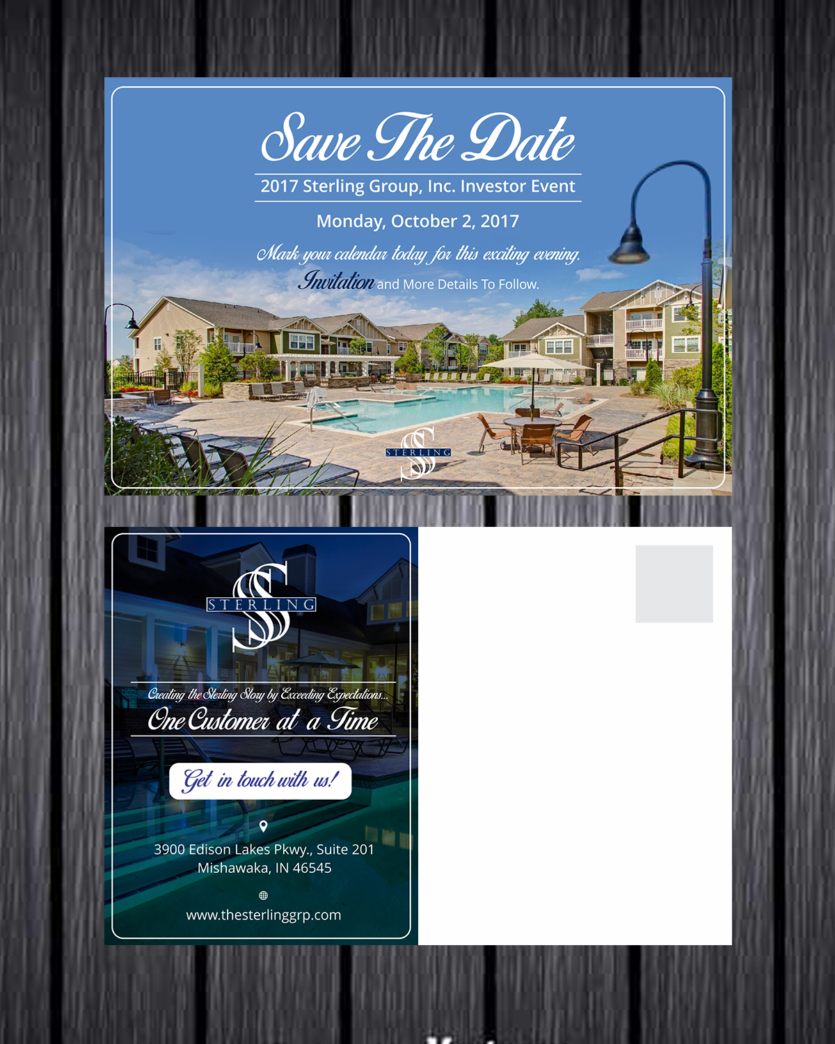 Postcard Design by ecorokerz for The Sterling Group | Design #14995350