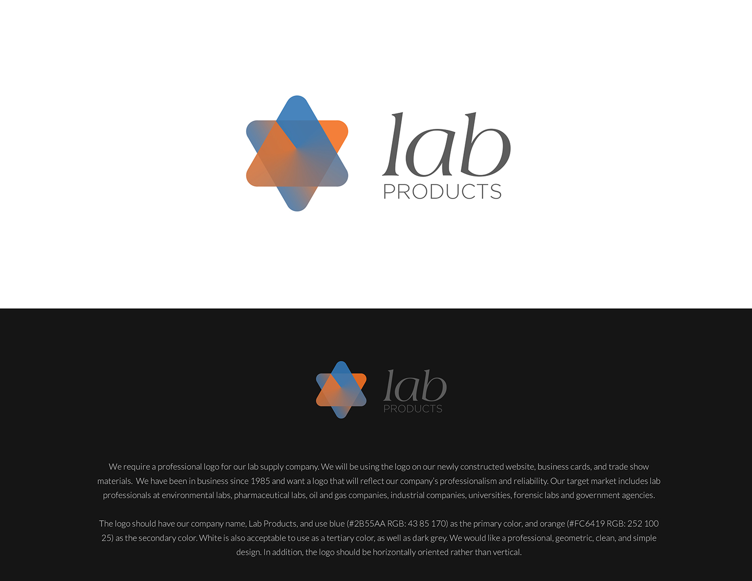 Logo Design by KVA Solutions for Lab Products, Inc | Design #15151568