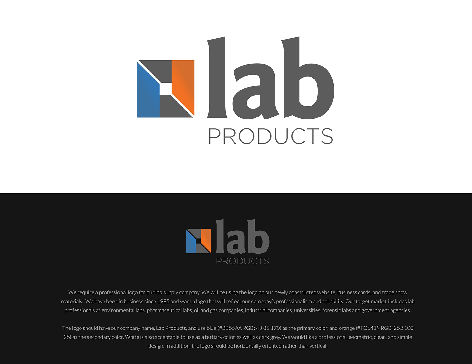 Logo Design by KVA Solutions for Lab Products, Inc | Design #15151679