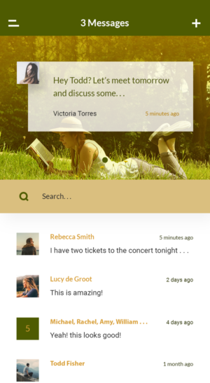 Diseño de aplicación (App) por Kristina Andonoff para este proyecto | Diseño: #15027103