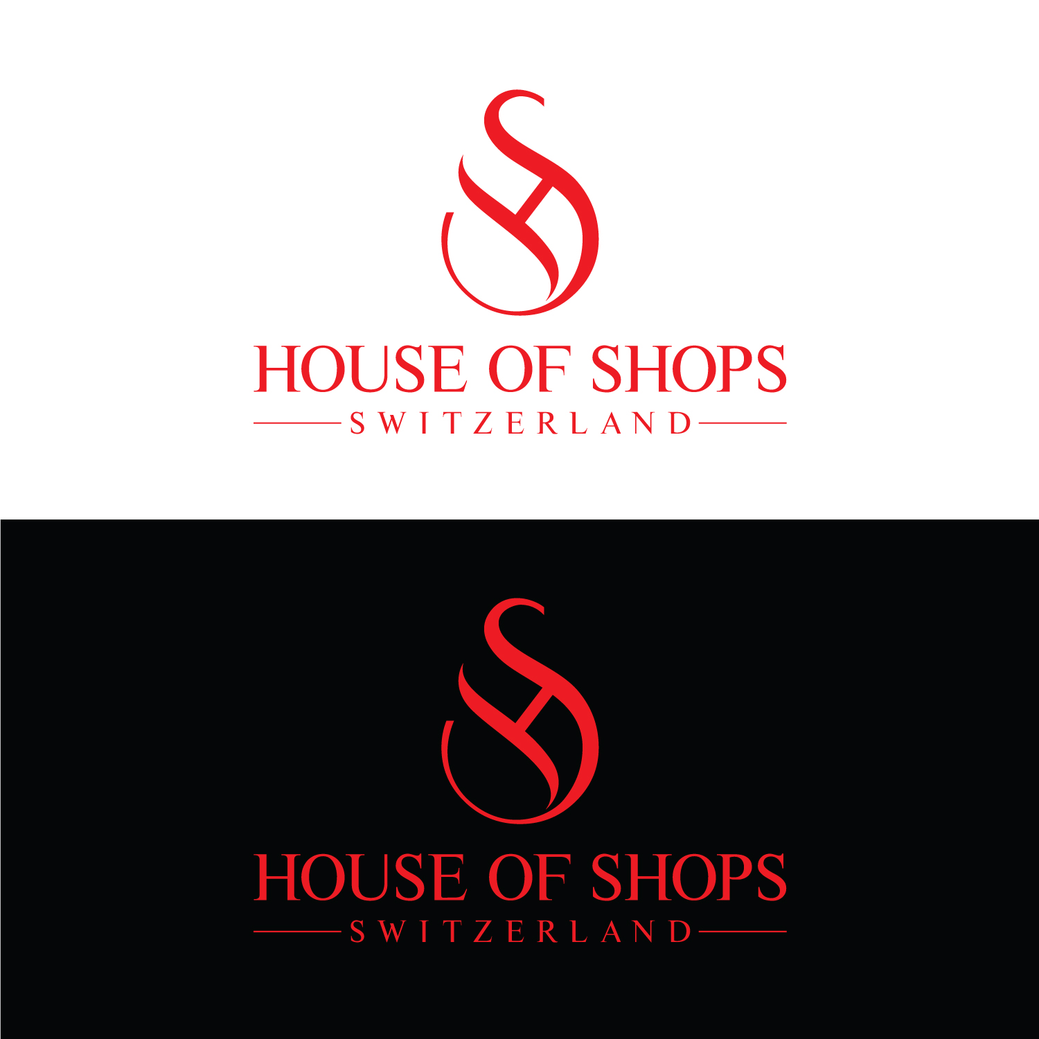 Logo Design by prodesigns99 for House of Shops Switzerland | Design #15002603