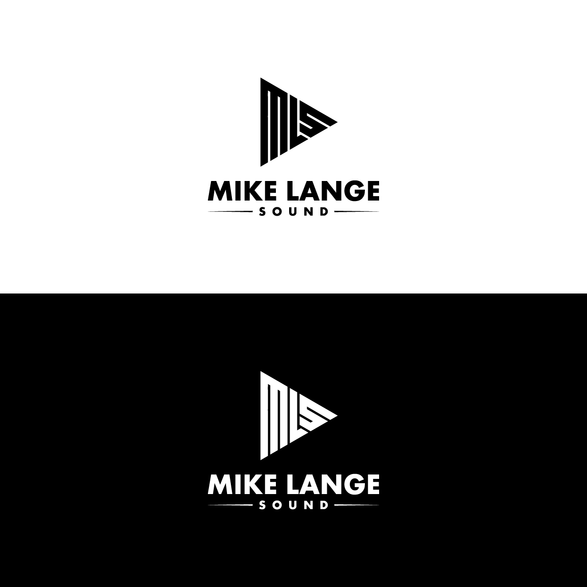 Logo Design by Logoplain for Mike Lange Sound | Design: #15083610