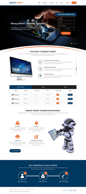 Landing Page Design by pb for STARMIDS Ltd | Design: #15001148