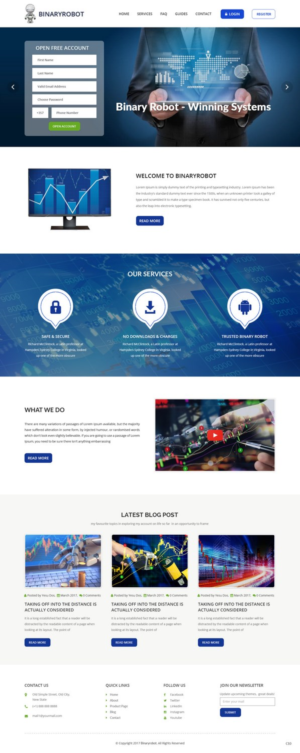 Landing Page Design by pb for STARMIDS Ltd | Design: #15001149