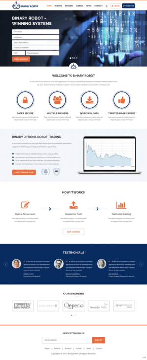 Landing Page Design by pb for STARMIDS Ltd | Design: #15001162