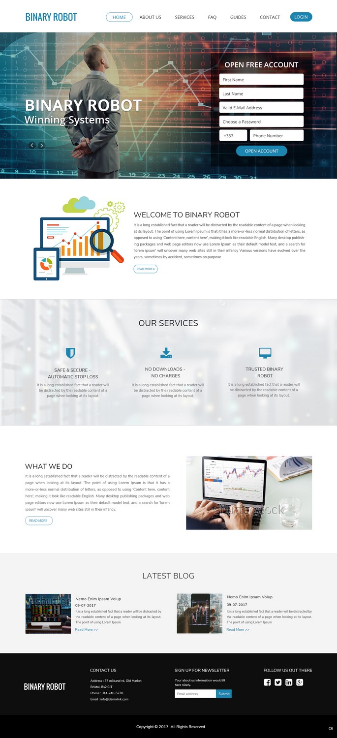 Landing Page Design by pb for STARMIDS Ltd | Design #15001176