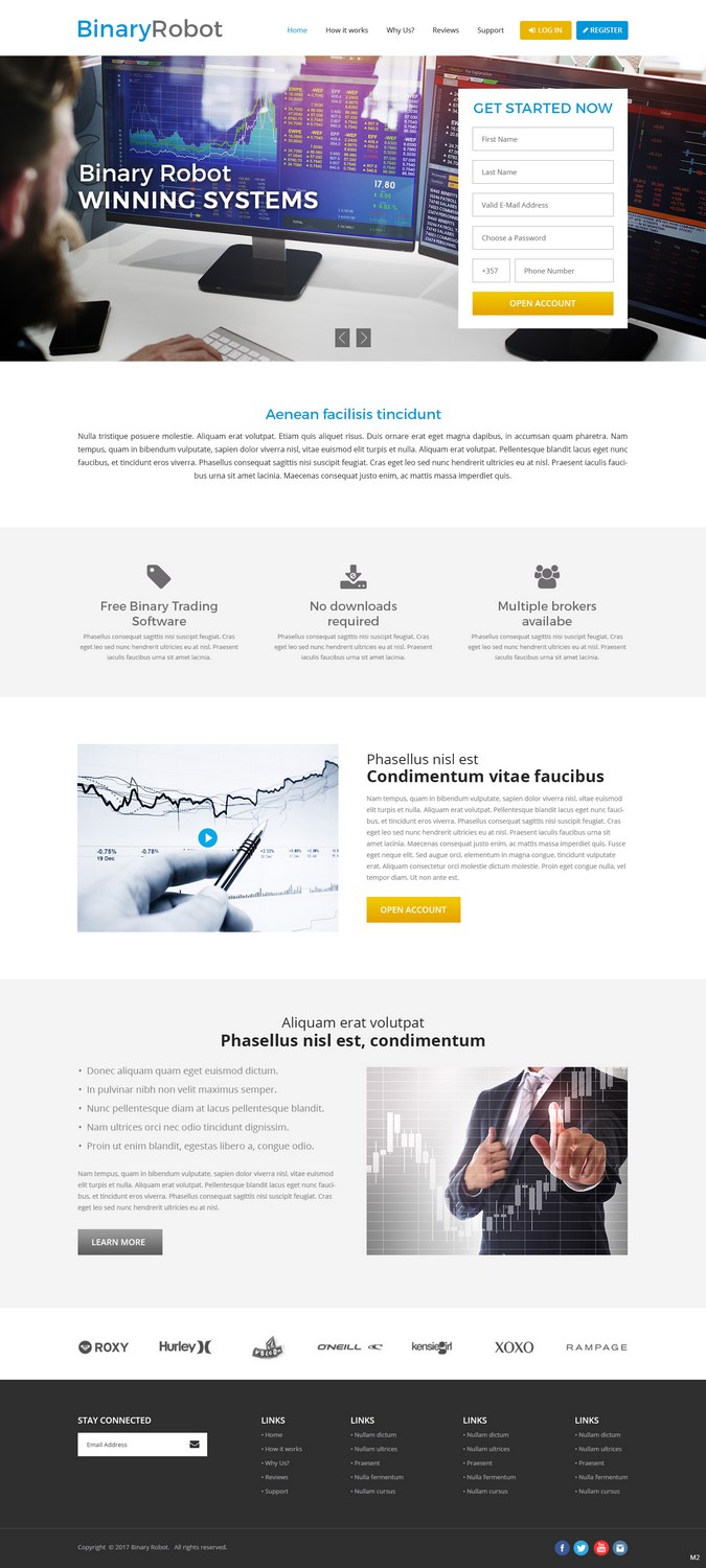 Landing Page Design by pb for STARMIDS Ltd | Design #15001177