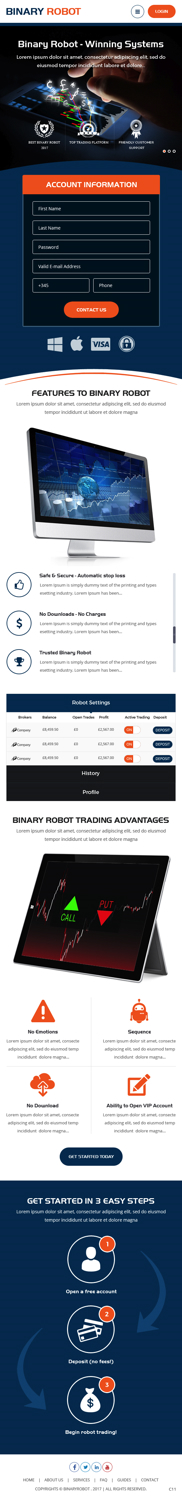 Landing Page Design by pb for STARMIDS Ltd | Design: #15057528