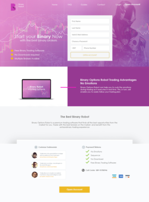 Landing Page Design by rafliraflu2 for STARMIDS Ltd | Design #15013241