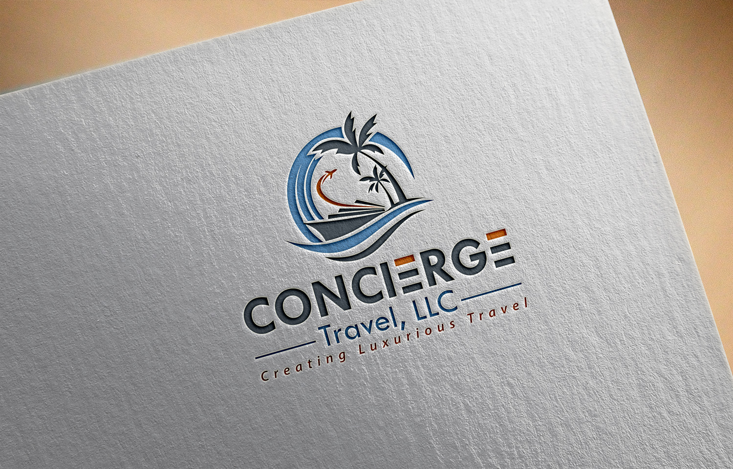 Logo Design by EGYPT KING for Concierge Travel, LLC | Design #15009148