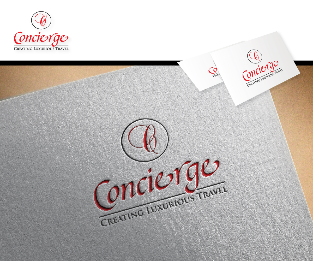 Logo-Design von Jawlla für Concierge Travel, LLC | Design #15001769