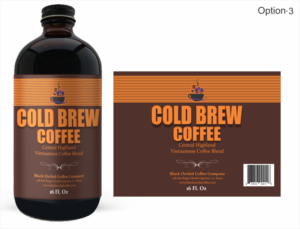 Label Design by 3P International for Black Orchid coffee Company | Design #15012858