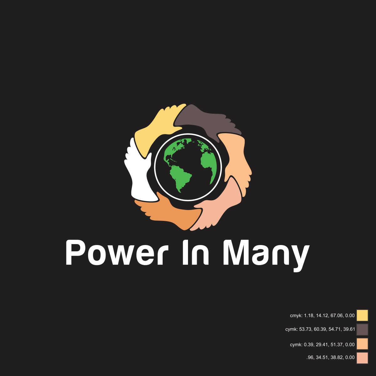 Logo Design by papamnoguera for Power In Many | Design #15244013