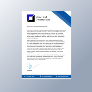 Diseño de Señalética por Emerge para stonefield construction | Diseño: #15032980