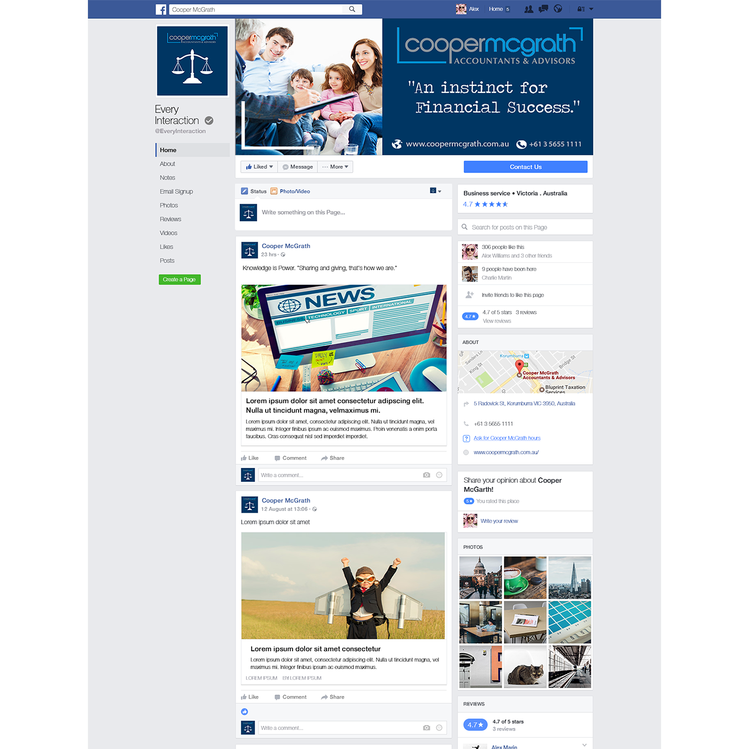 Facebook Design by CatEyesStudio for this project | Design #15001582