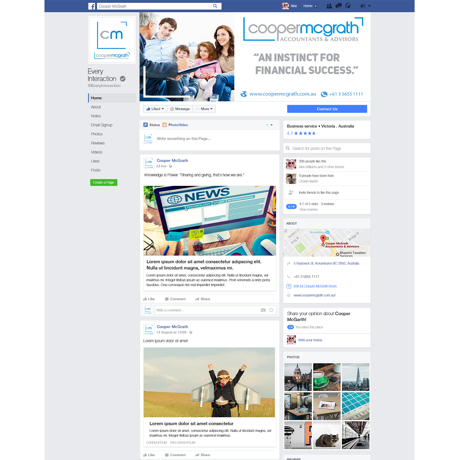 Facebook Design by CatEyesStudio for this project | Design #15001951