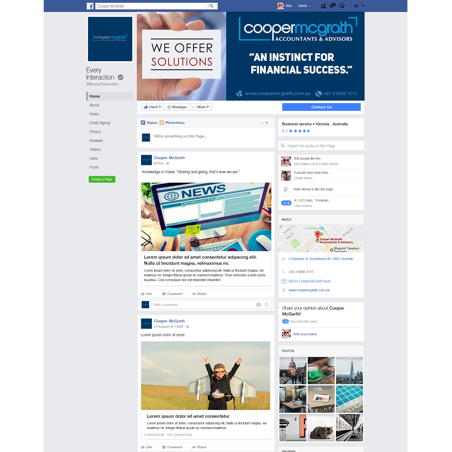 Facebook Design by CatEyesStudio for this project | Design #15042852