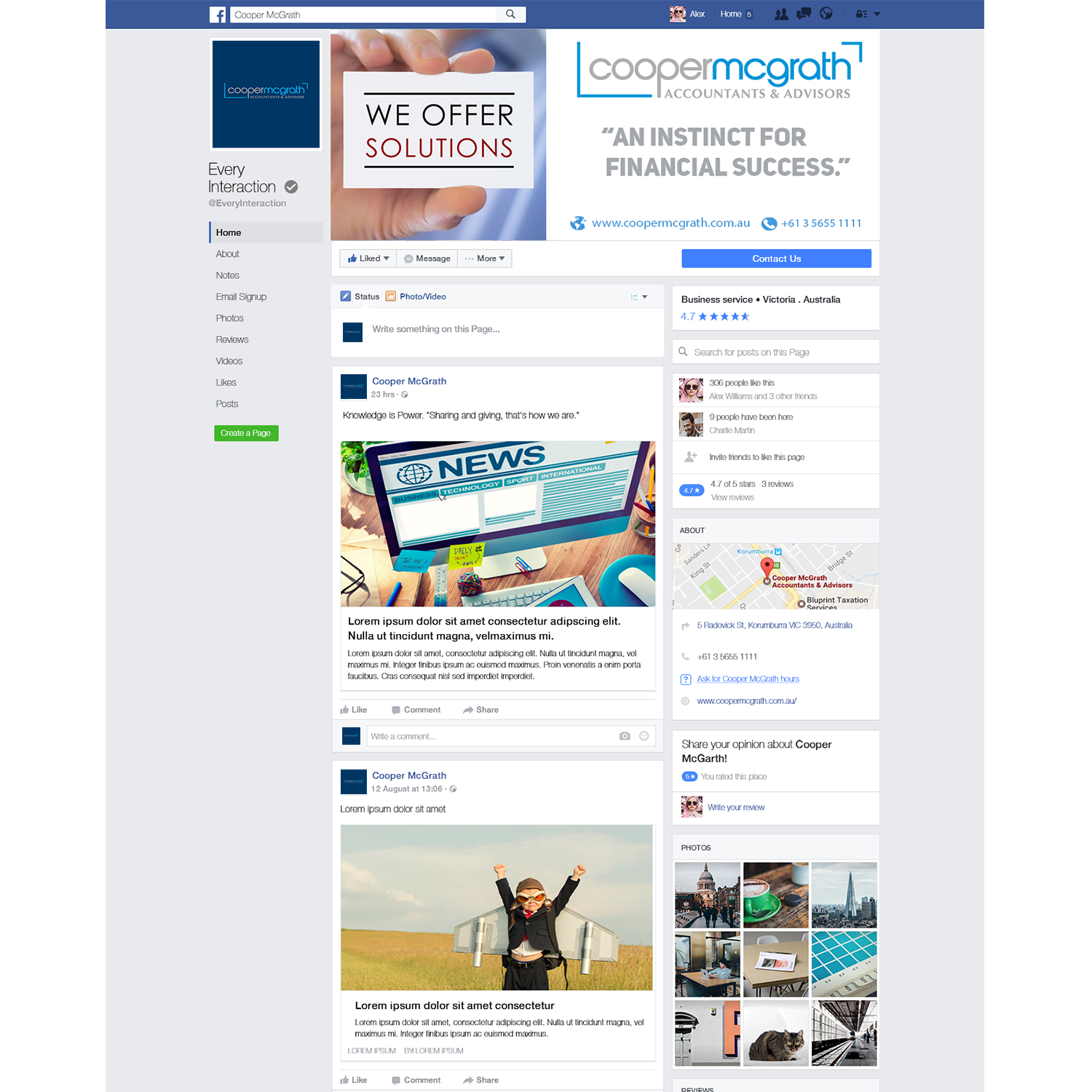 Facebook-Design von CatEyesStudio für dieses Projekt | Design #15042853