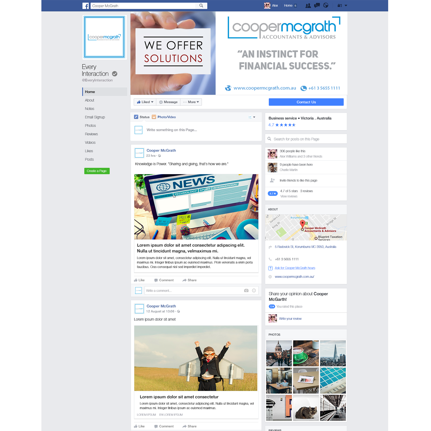 Facebook-Design von CatEyesStudio für dieses Projekt | Design #15042854