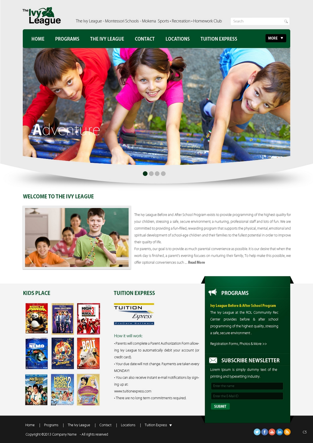Wordpress Design by pb for this project | Design #2562594