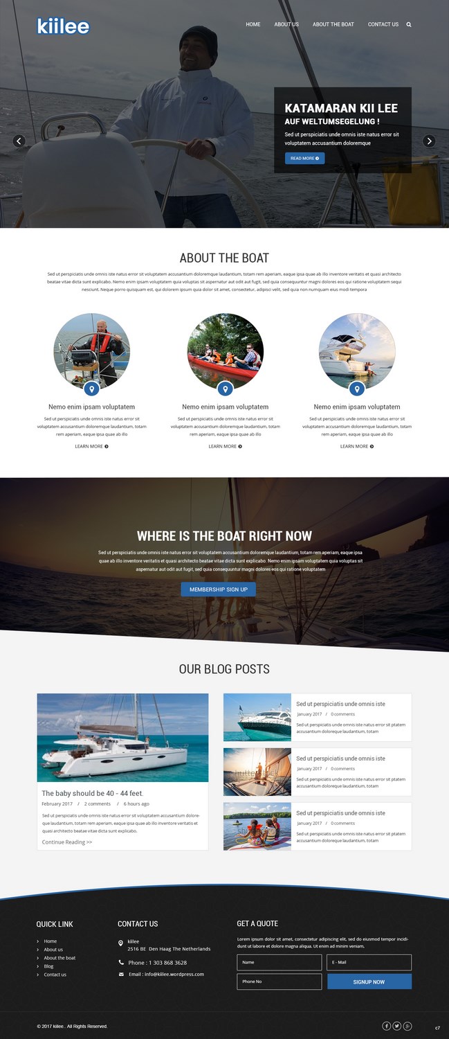Wordpress Design by pb for this project | Design #15019951
